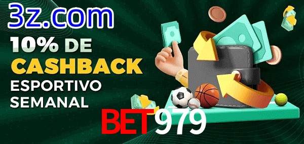 10% de bônus de cashback na Bet979